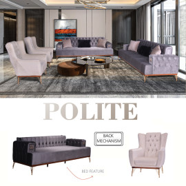 POLITE SOFA SET PIECE LIVING ROOM CHAIR FOR HOME FROM FACTORY WHOLESALE